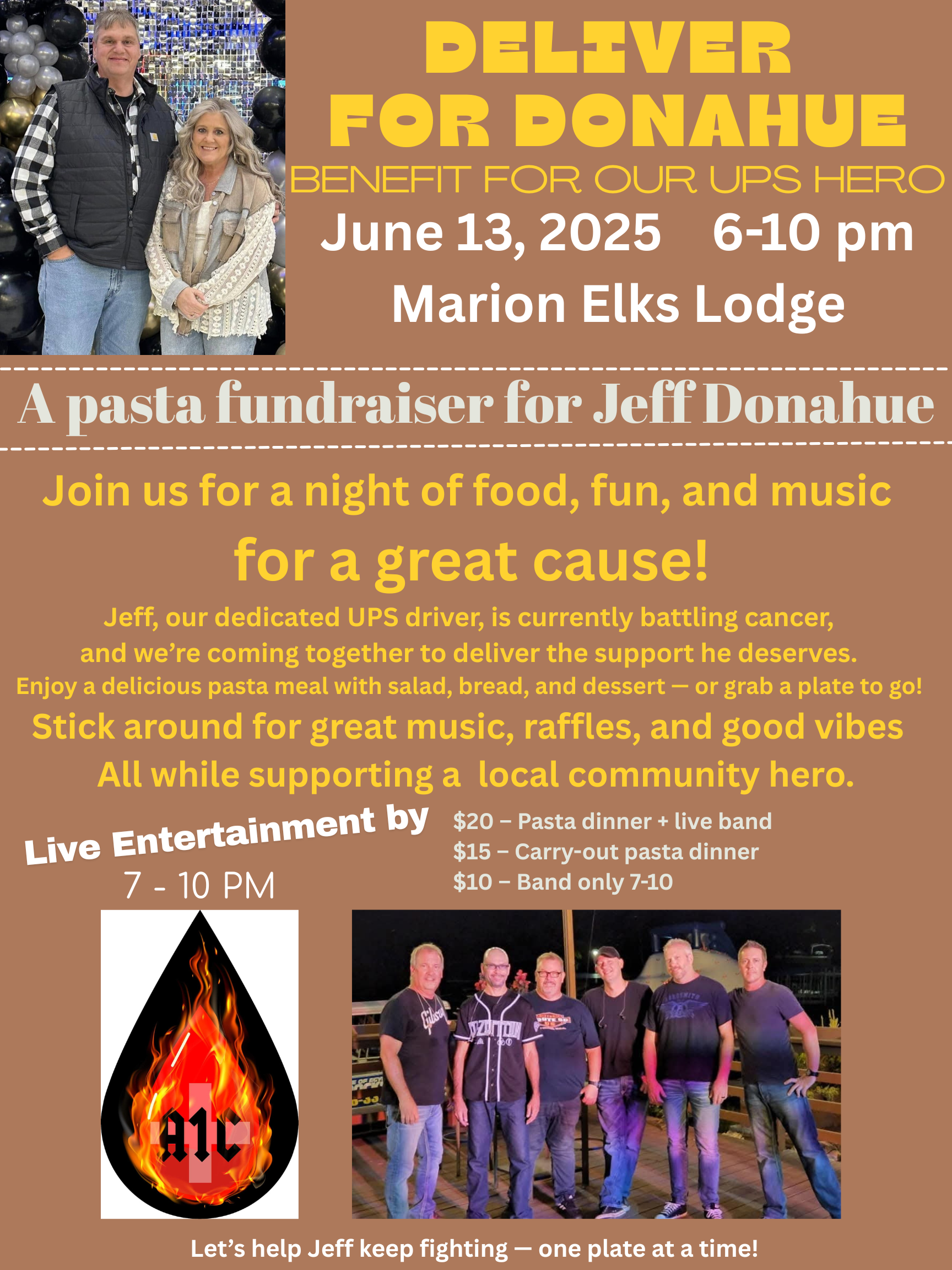 Jeff Donahue fundraiser