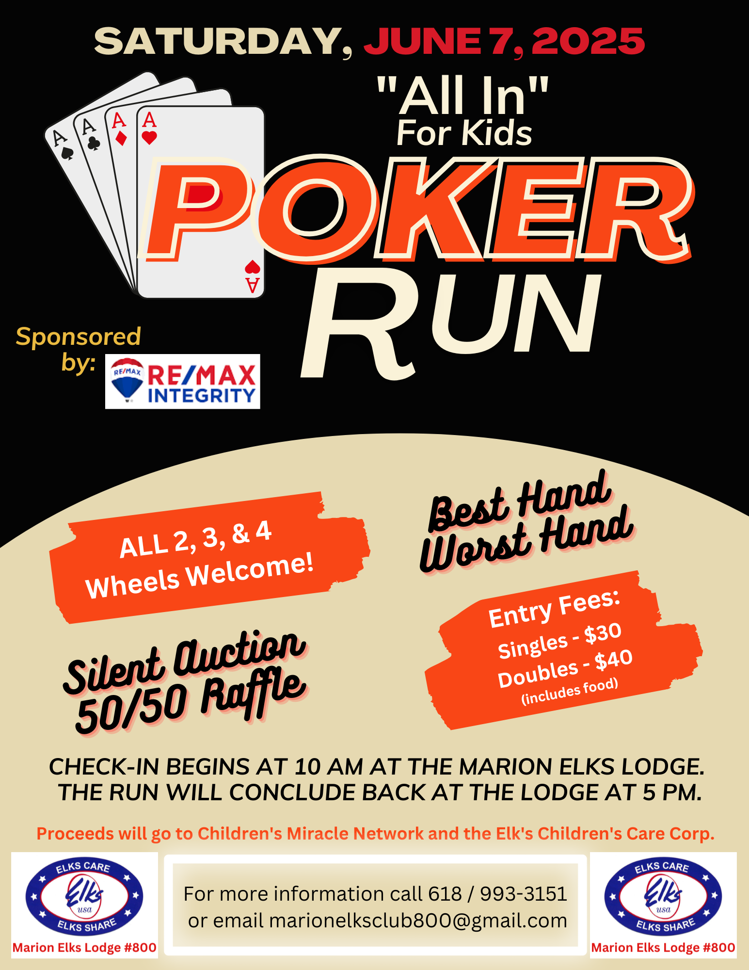 Poker Run Flyer